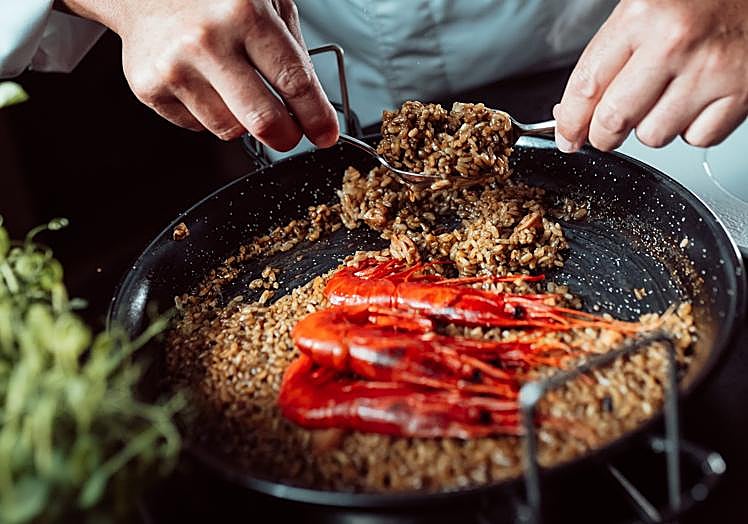 Arroz en El Lajar de Bello.