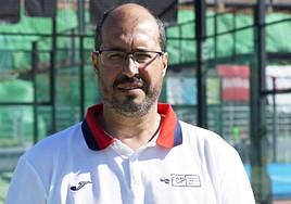 Diego Gil, presidente de la Federación Canaria de Pádel.