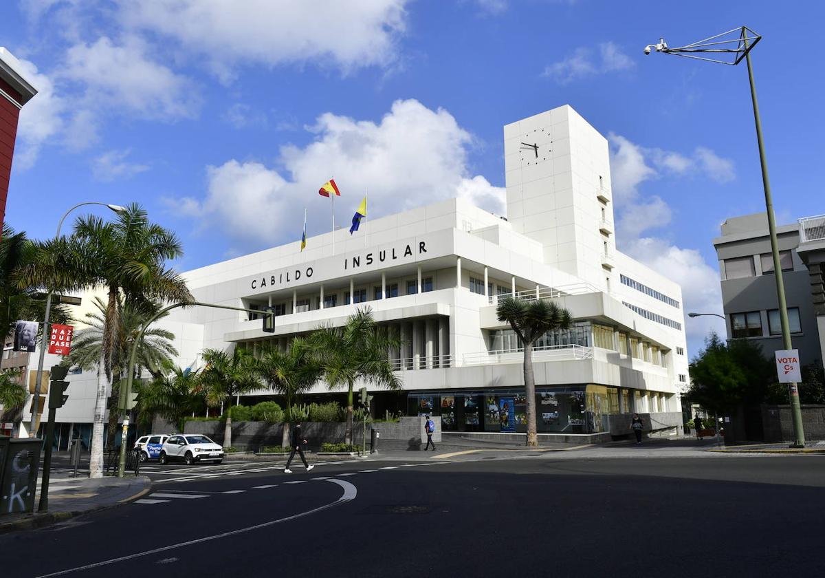 Vista de la Casa Palacio, la sede oficial del Cabildo de Gran Canaria.