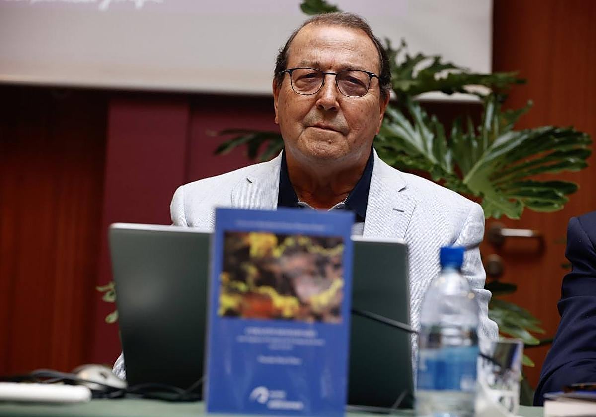 Nicolás Díaz Chico presentó su libro en la tarde de este miércoles.