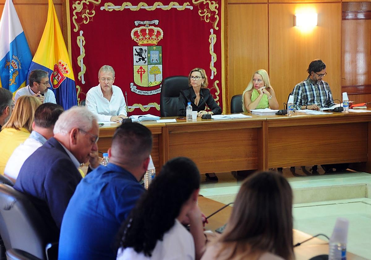 Un momento de la sesión plenaria de este jueves en Tunte.