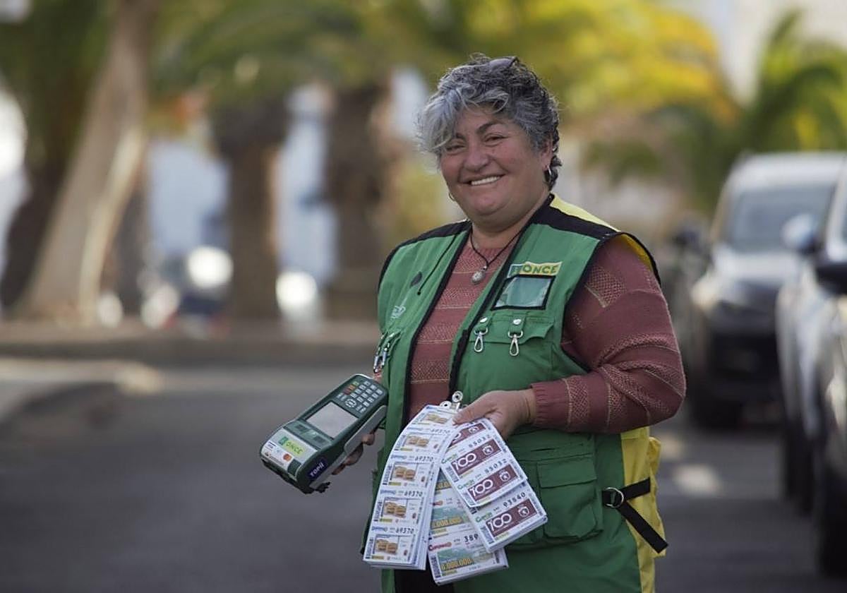 Imagen de la vendedora Guadalupe Reyes García.