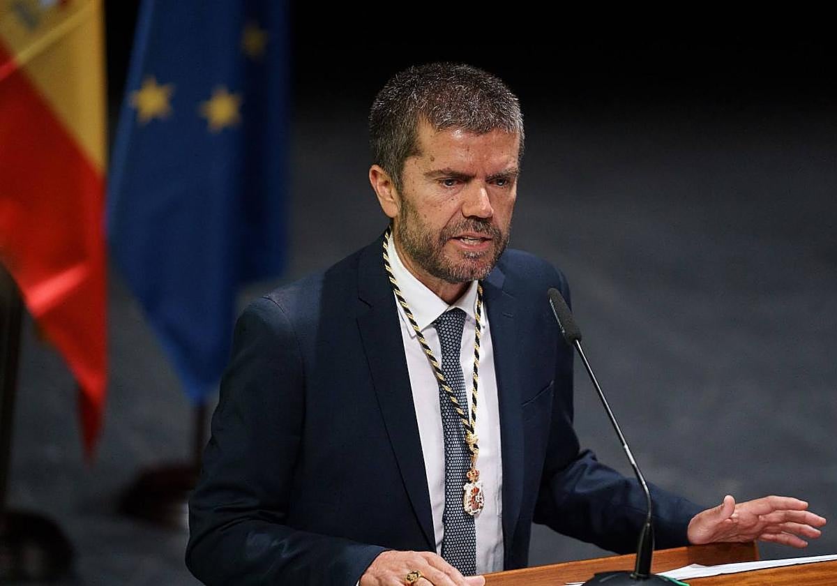 El catedrático de Organización de Empresas, Francisco García, nuevo rector de la ULL.