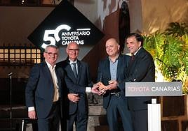 Toyota cumple 50 años en Canarias
