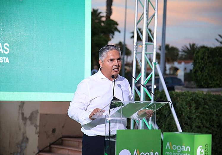 Javier Romero, durante su intervención.