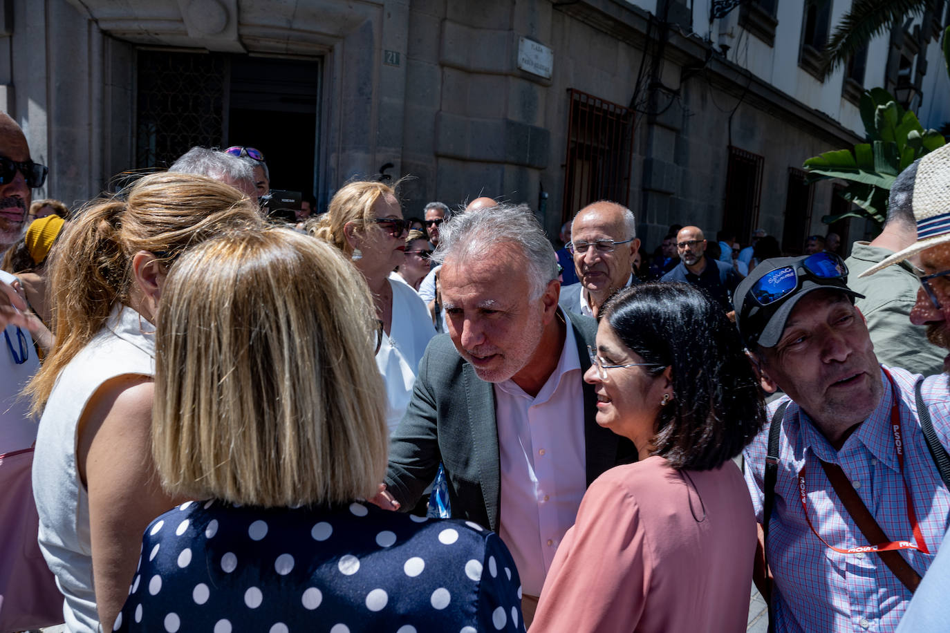 Ángel Víctor Torres asiste a la celebración del 144 aniversario del PSOE