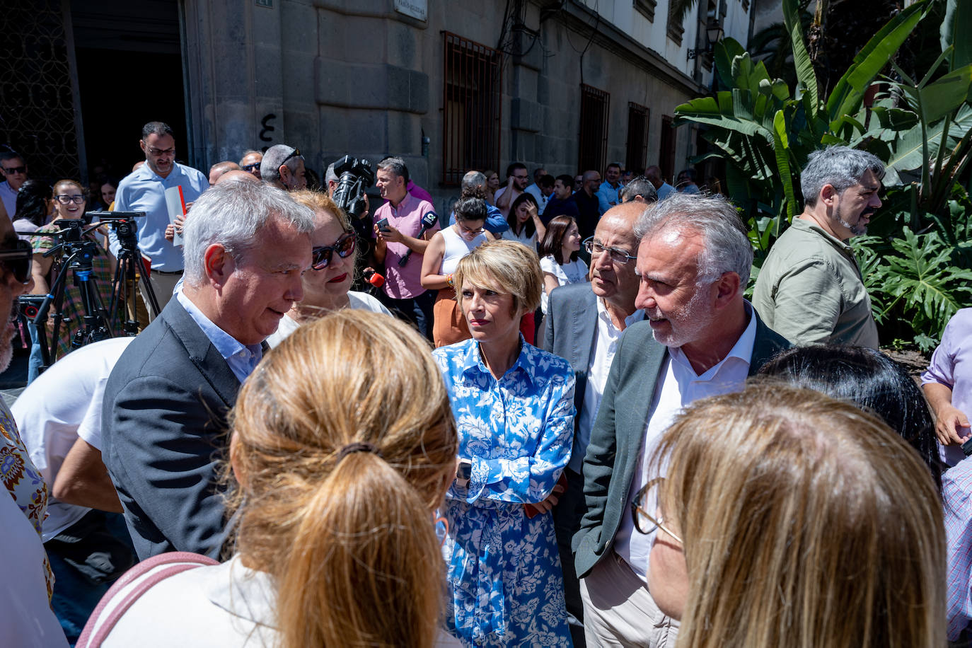 Ángel Víctor Torres asiste a la celebración del 144 aniversario del PSOE