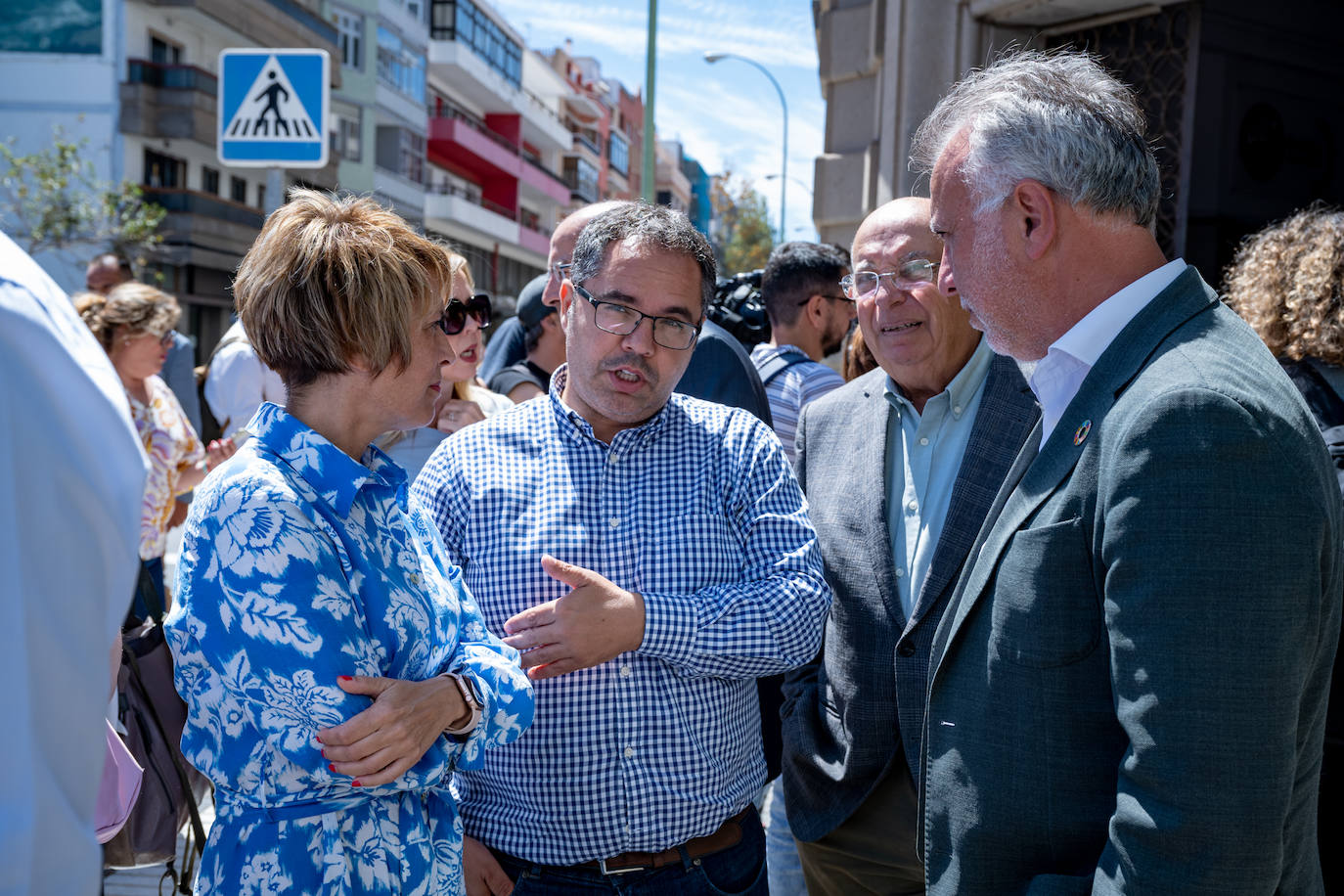 Ángel Víctor Torres asiste a la celebración del 144 aniversario del PSOE