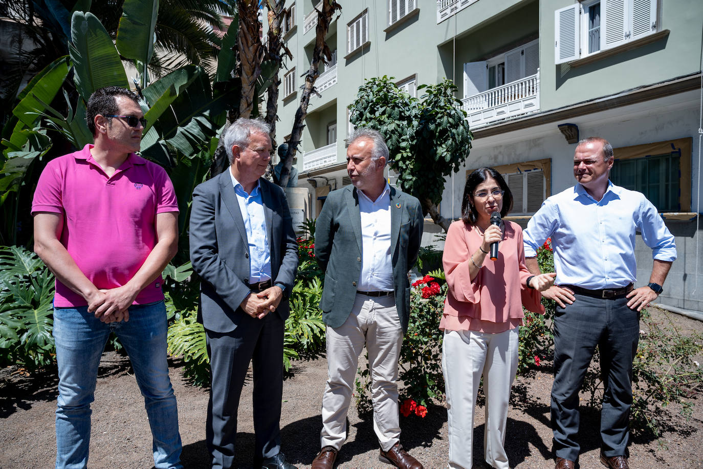 Ángel Víctor Torres asiste a la celebración del 144 aniversario del PSOE