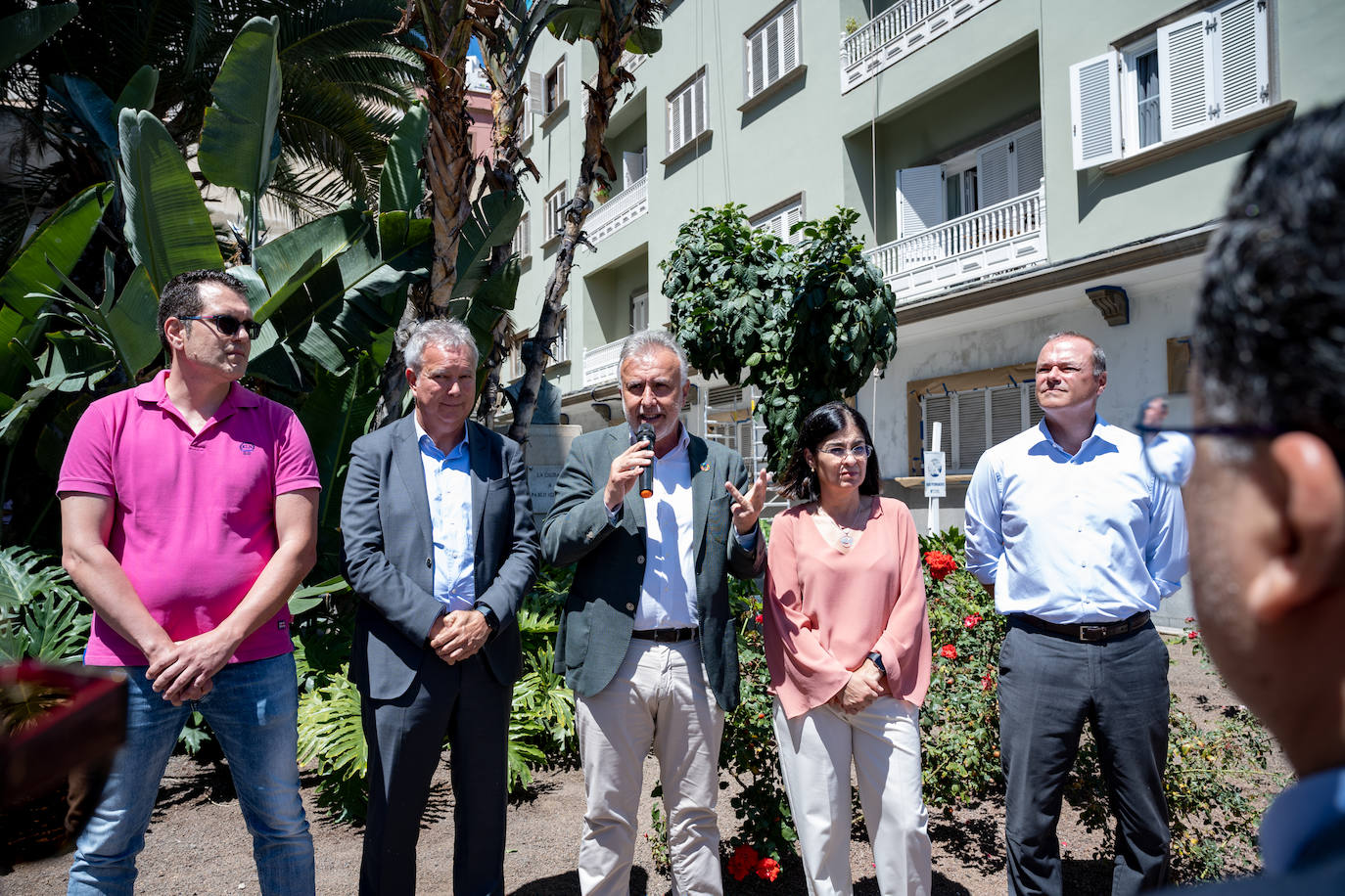 Ángel Víctor Torres asiste a la celebración del 144 aniversario del PSOE