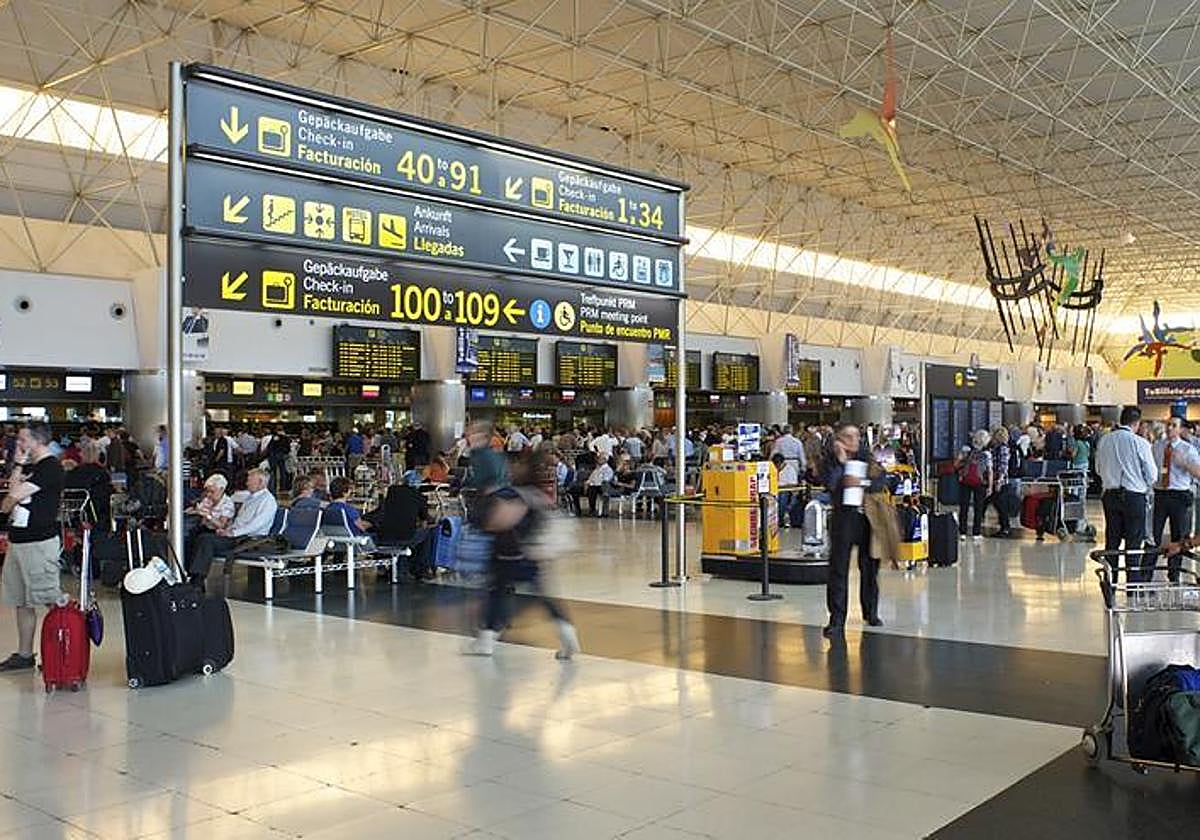 Aeropuerto de Gran Canaria.