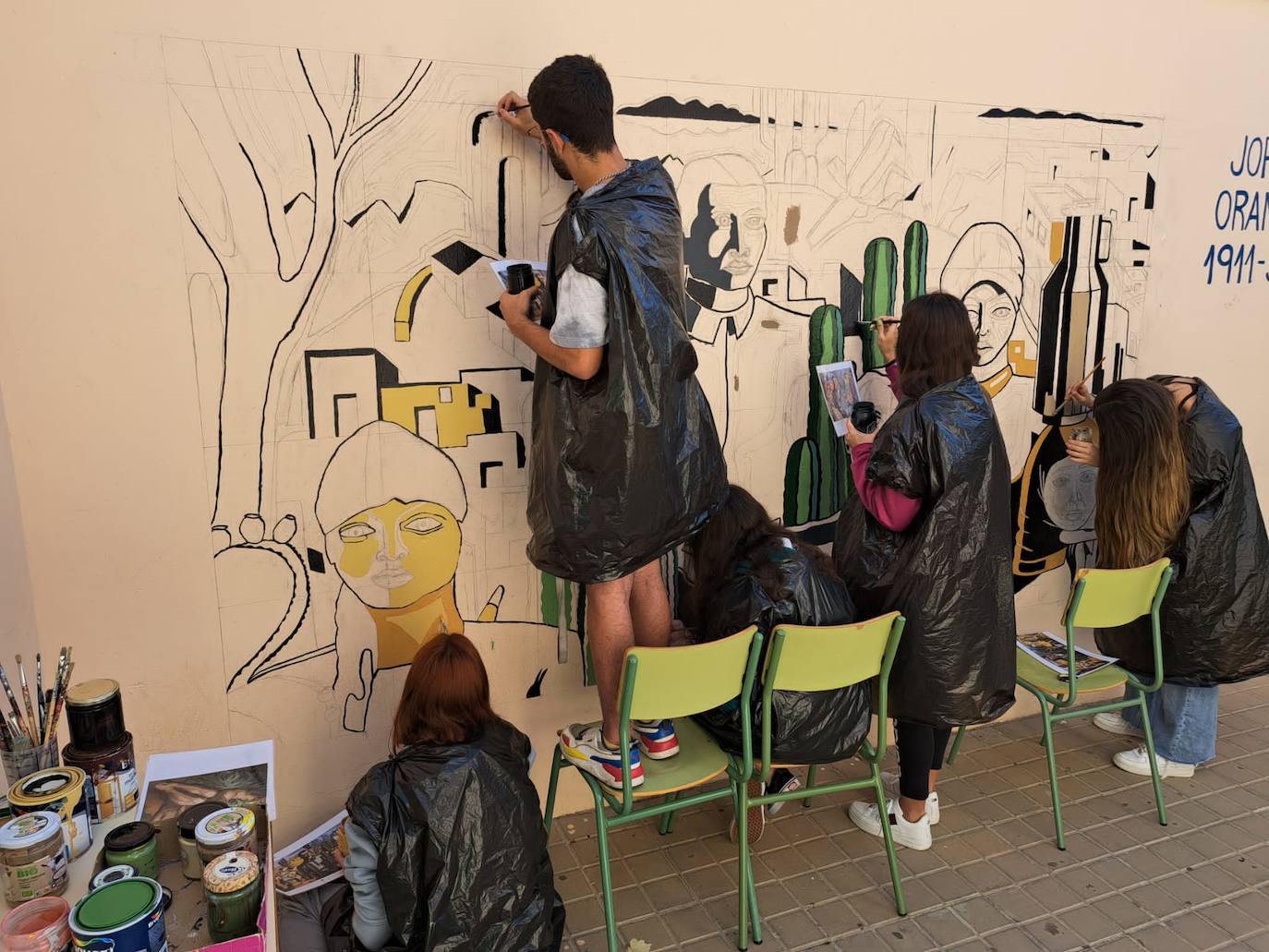 El IES Joaquín Artiles, un museo del mejor arte canario del siglo XX