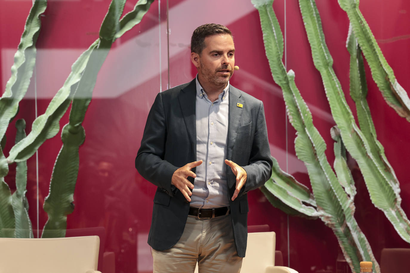 Lucas Bravo de Laguna, candidato de UxGC al Parlamento de Canarias.