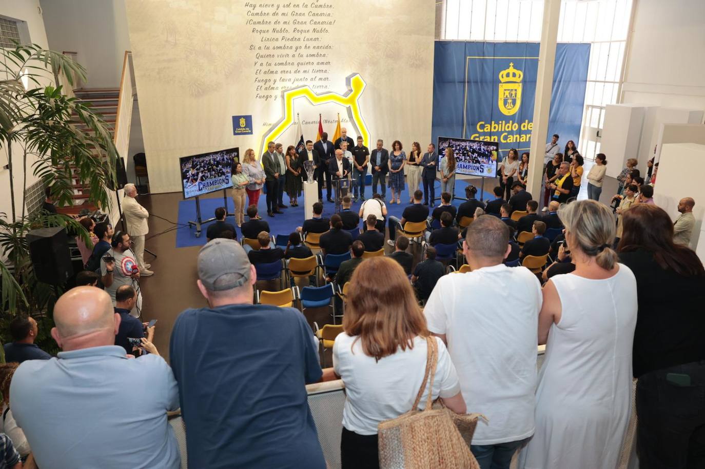 Recepción del Cabildo al Granca