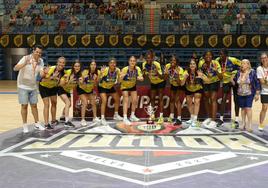 Las campeonas junior del SPAR Gran Canaria.