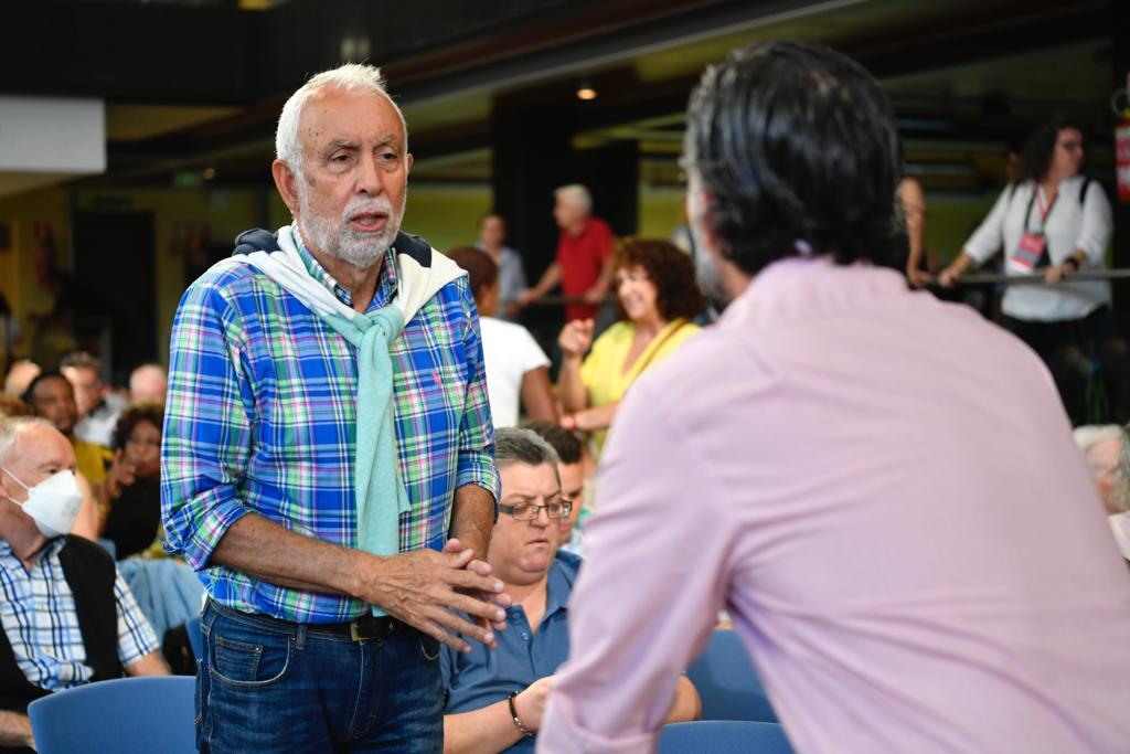 La intervención de Pedro Sánchez en el Alfredo Kraus, en imágenes