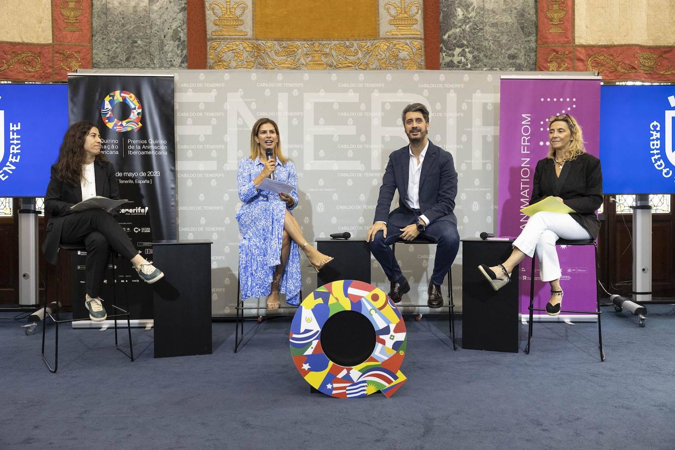 Presentación de la sexta edición de los premios Quirino.