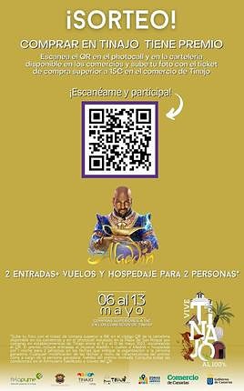 Cartel de actividad.