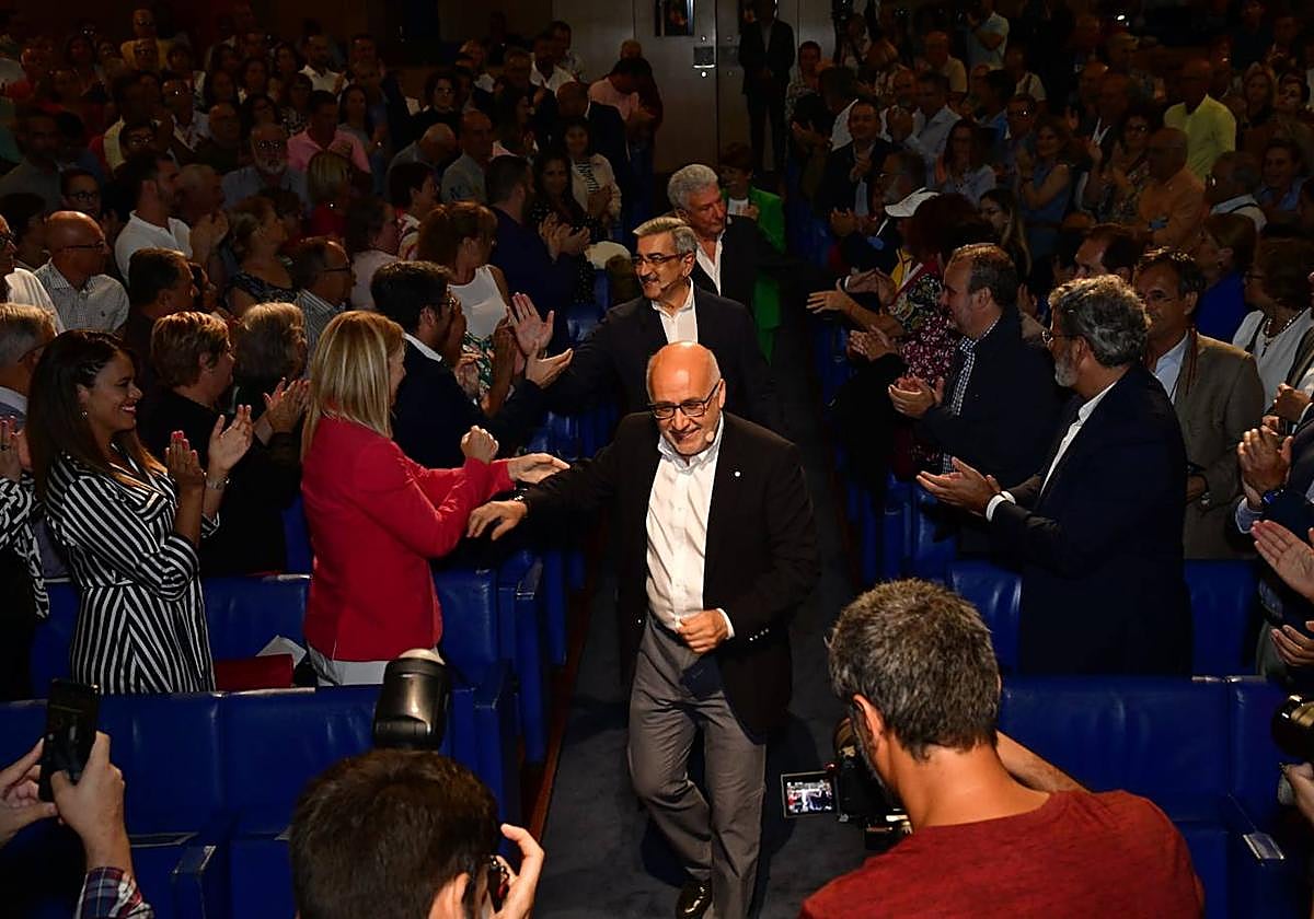 Presentación de Morales como candidato al Cabildo de Gran Canaria, en imágenes