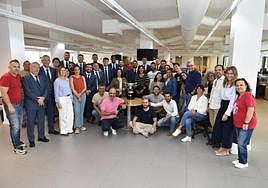 La visita del Guaguas a CANARIAS7, en imágenes