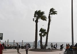 Los vientos bajarán un poco su intensidad.