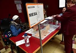 Votación en las elecciones generales de 2019 en la capital grancanaria.