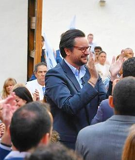 Imagen secundaria 2 - Más imágenes del acto del PP celebrado en la Casa Condal de San Juan.