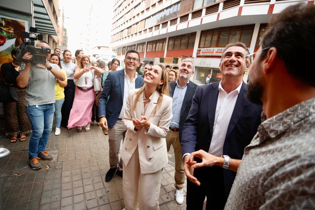 El inicio de la campaña electoral, en imágenes