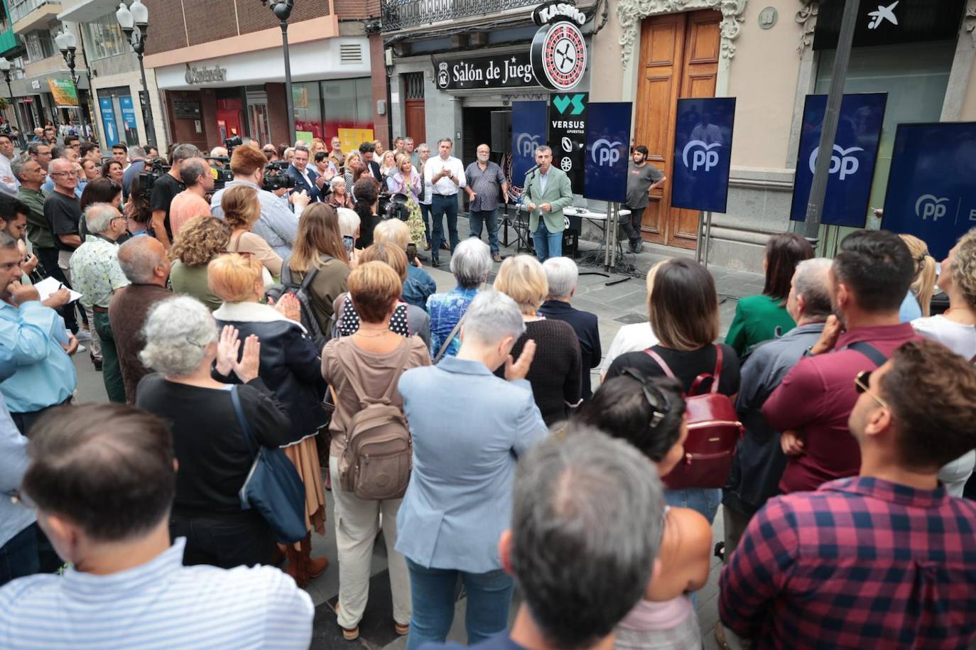 El inicio de la campaña electoral, en imágenes