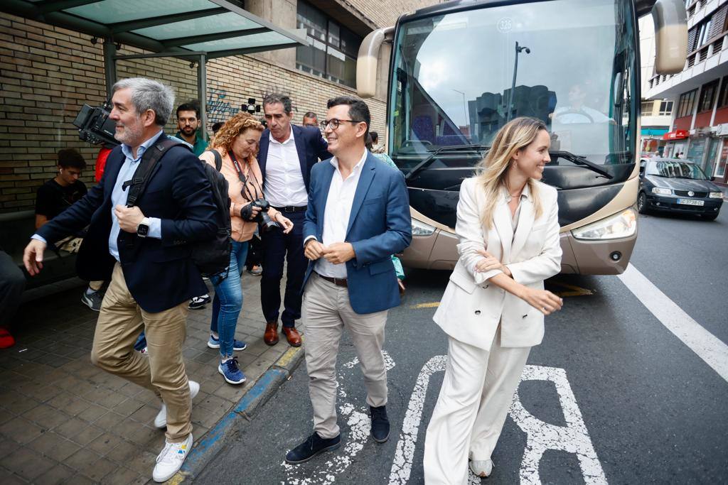 El inicio de la campaña electoral, en imágenes