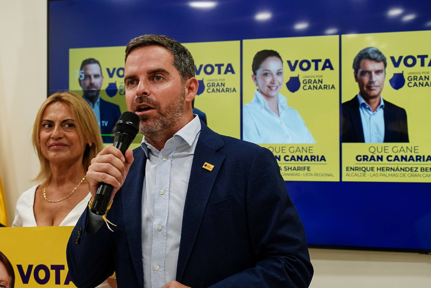 El inicio de la campaña electoral, en imágenes