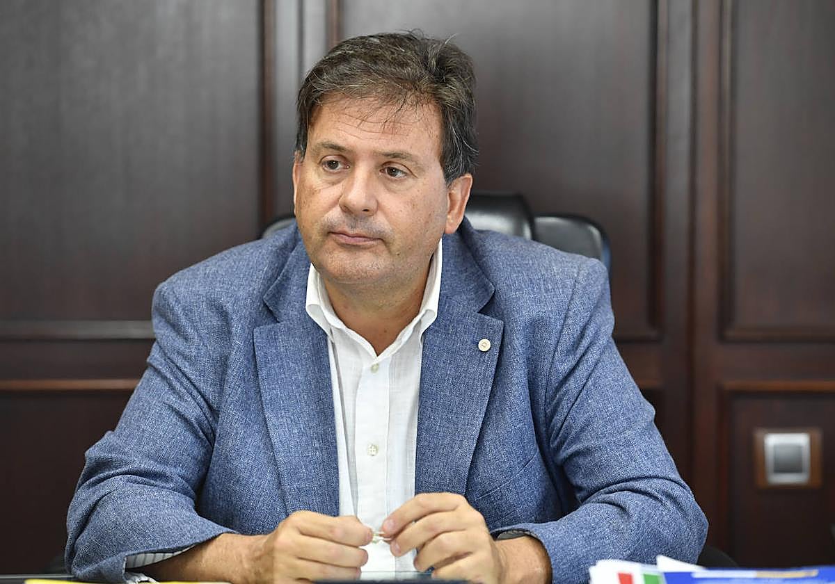 Luis Ibarra, presidente de la Autoridad Portuaria de Las Palmas.