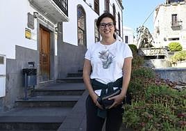 Mariola Nieto lleva viviendo en Firgas desde hace más de diez años.