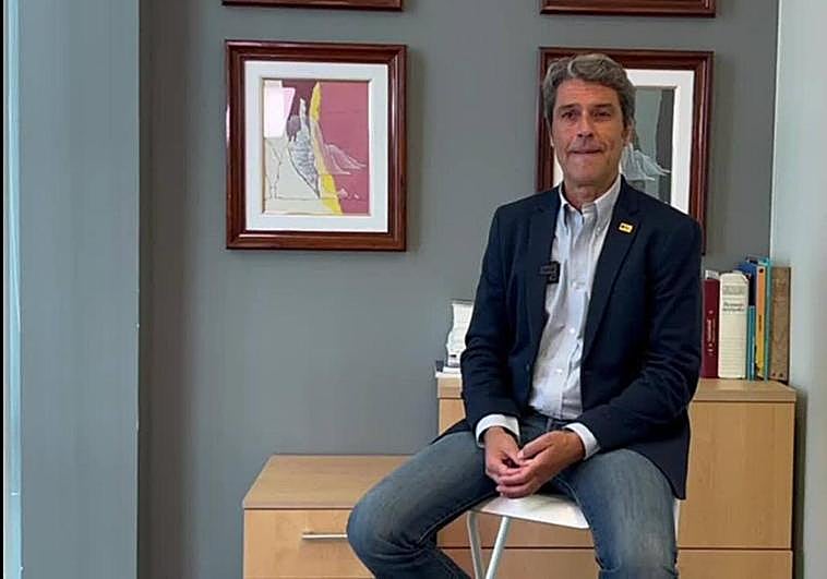El candidato a la alcaldía del Ayuntamiento de Las Palmas de Gran Canaria por UxGC, Enrique Hernández Bento.