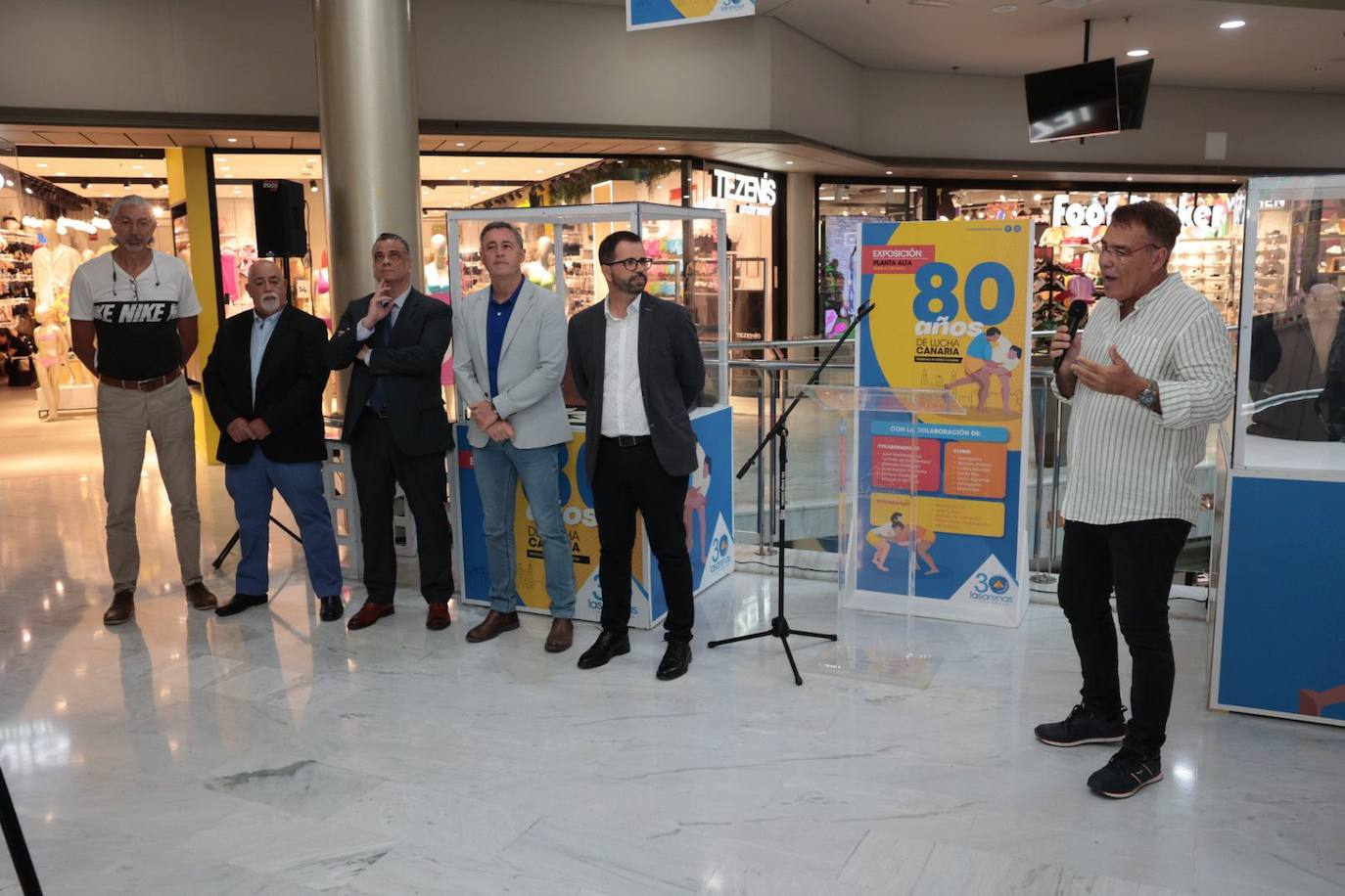 La lucha canaria rinde homenaje a Jesús Gómez, Antonio Ayala y Juan Cubas