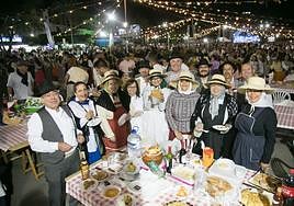 Una de las mesas del Baile de Taifas del año pasado.