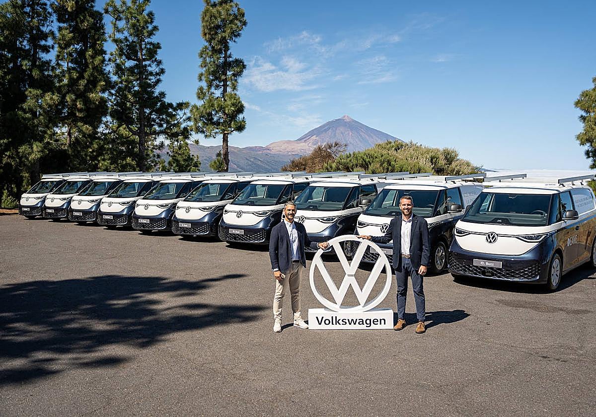 Volkswagen Comerciales entrega la primera flota del nuevo ID. Buzz Cargo a EAV