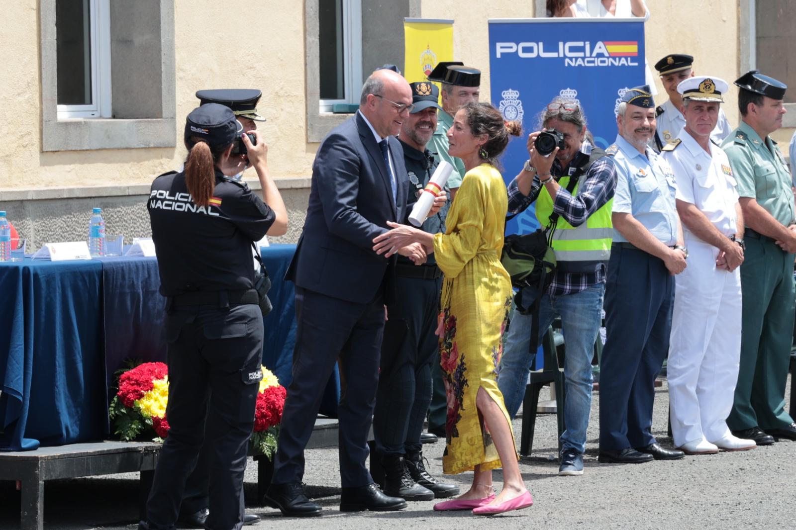 30 aniversario de la décima Unidad de Intervención Policial en Las Palmas de Gran Canaria
