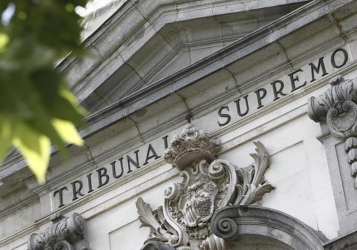 Fachada del Tribunal Supremo.