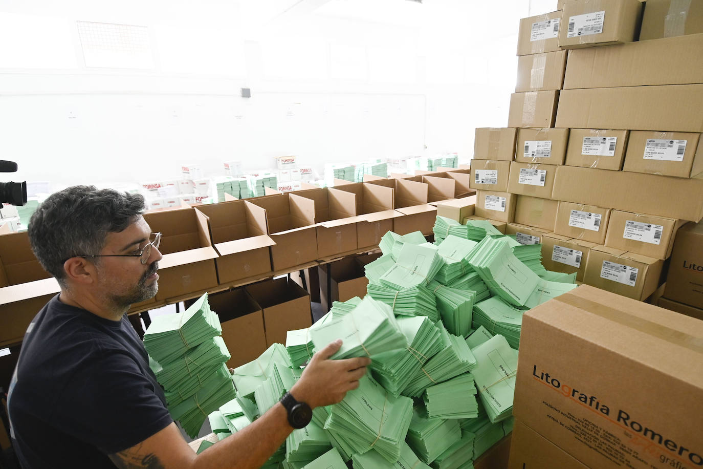 Preparativos del 28M en Las Palmas de Gran Canaria