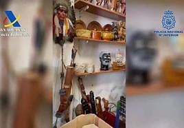 Imagen de los establecimientos donde se vendían las especiales protegidas para hacer santería.