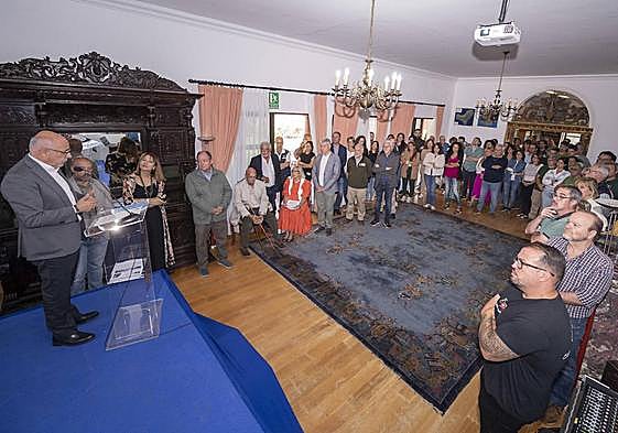 Intervención del presidente del Cabildo en el acto de homenaje a Sventenius.