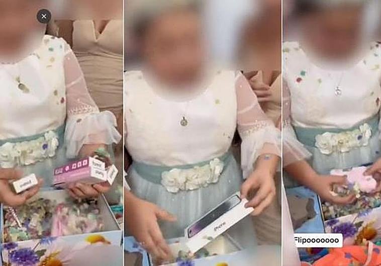 De regalo de comunión, una caja de vapes