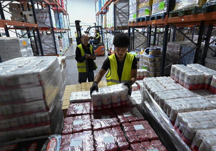 Los bancos de alimentos piden ayuda para hacer frente a la cronificación de la pobreza alimentaria