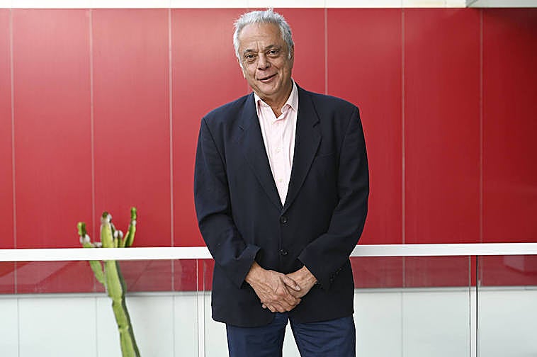 José María Hernández, en las instalaciones de CANARIAS7.