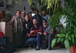 Visita del equipo de la investigación a la casa de Carmela Lugo, última locera tradicional de Lugarejos.