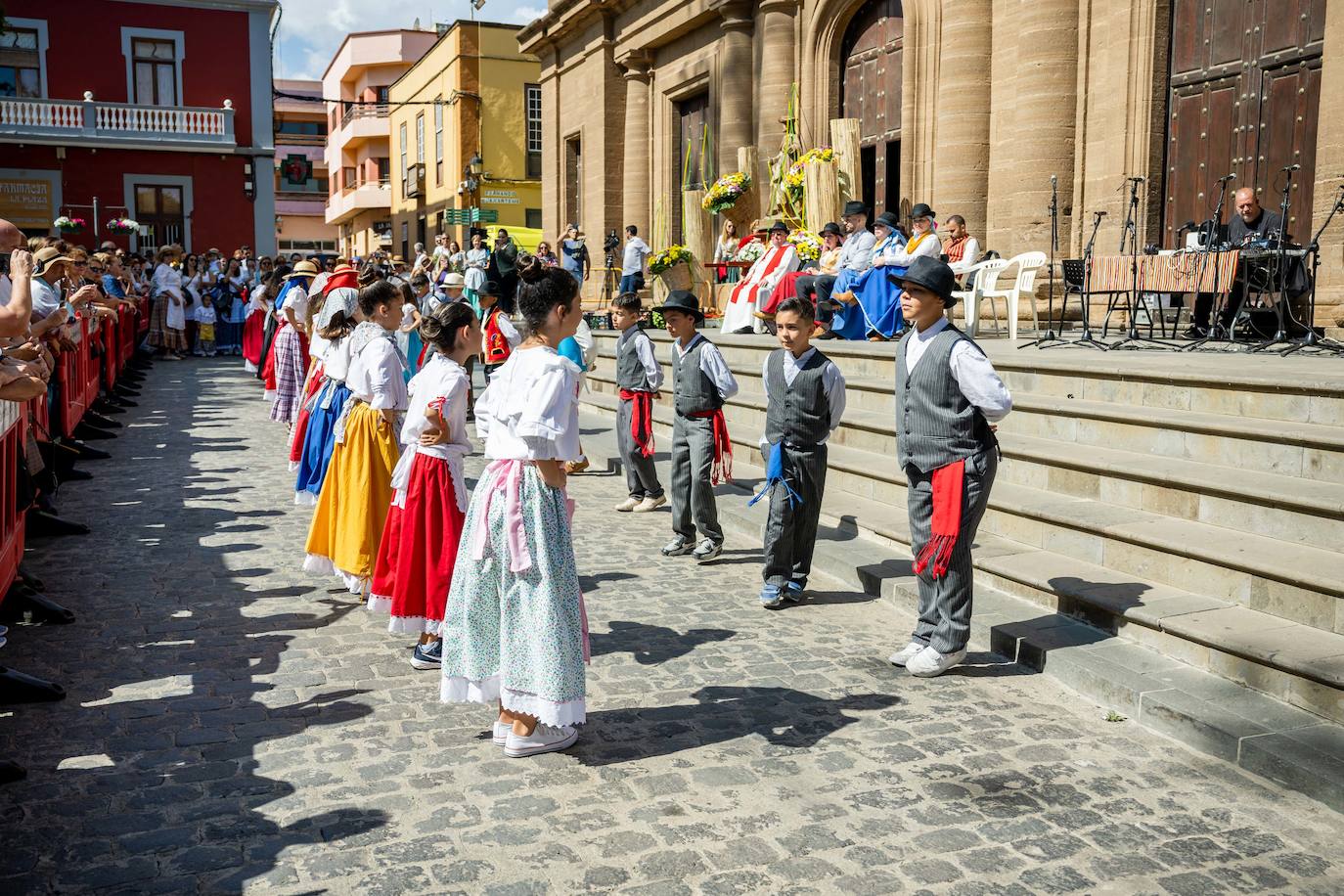 Romería infantil en Gáldar