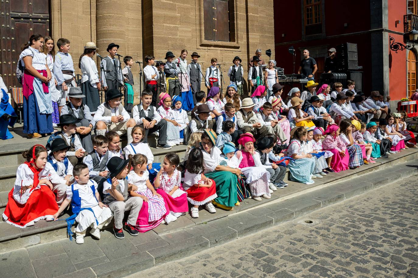 Romería infantil en Gáldar