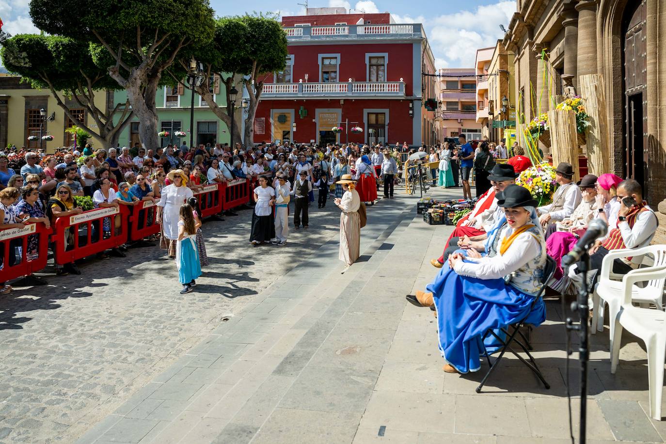 Romería infantil en Gáldar