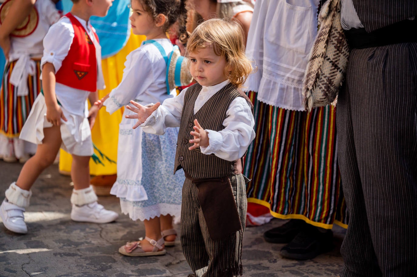 Romería infantil en Gáldar